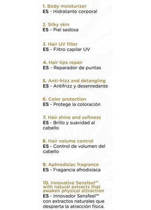 Orgie Sensfeel For Woman - Seduction Elixir 10 In 1 For Body and Hair