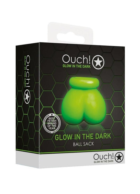 Ouch! Ball Sack - Glow In The Dark/Green