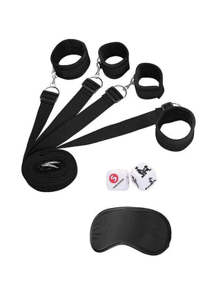 Ouch! Under The Bed Binding Restraint Kit - Black