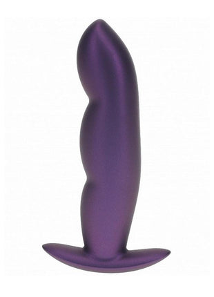 Ouch! Finger Anal Plug Silicone - Metallic - Purple