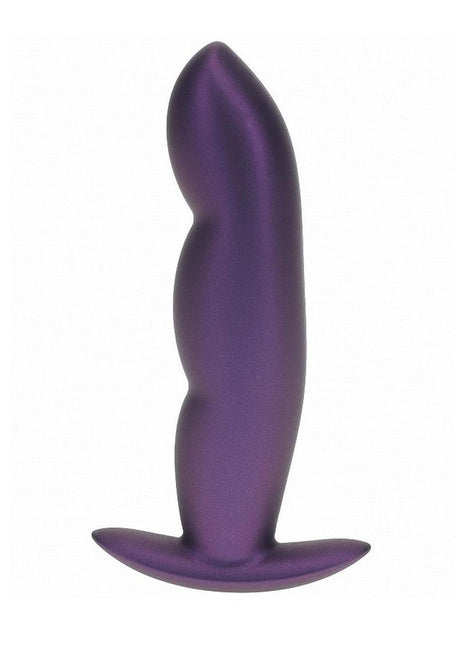 Ouch! Finger Anal Plug Silicone - Metallic - Purple
