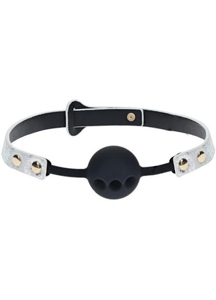 Ouch! Florence Collection Silicone Ball Gag - White