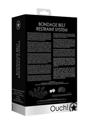 Ouch! Kits Bondage Belt Restraint System