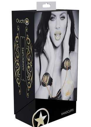 Ouch! London Collection Handcuffs - Black
