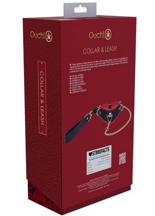 Ouch! Milan Collection Collar with Leash