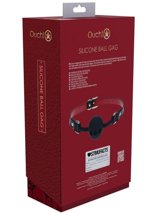 Ouch! Milan Collection Silicone Ball Gag