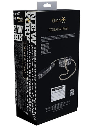 Ouch! Ny Collection Collar with Leash