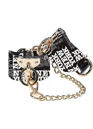 Ouch! Ny Collection Handcuffs - Black
