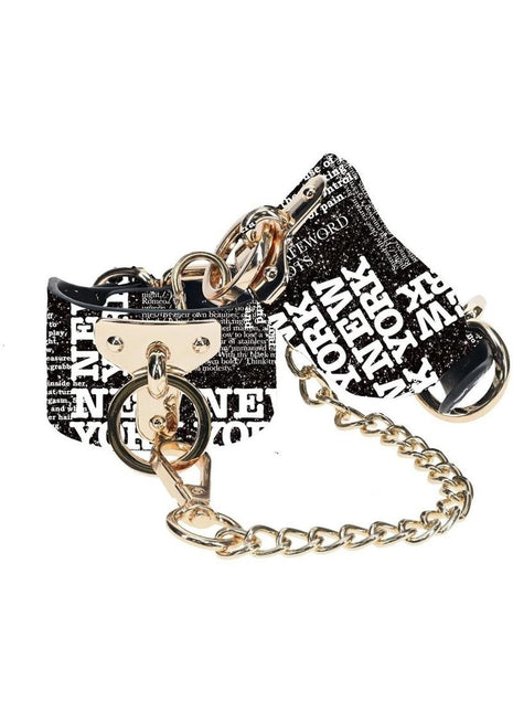 Ouch! Ny Collection Handcuffs - Black