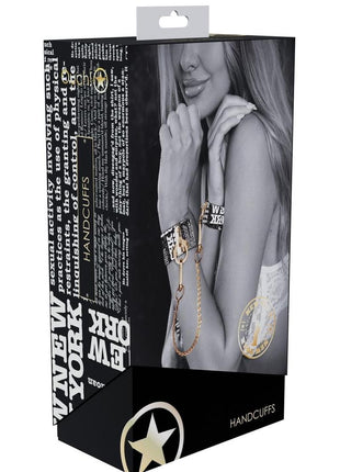 Ouch! Ny Collection Handcuffs - Black