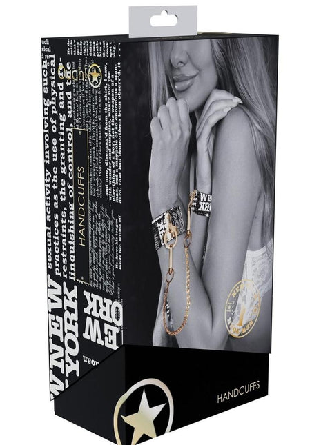 Ouch! Ny Collection Handcuffs - Black
