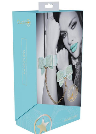 Ouch! Paris Collection Handcuffs - Blue