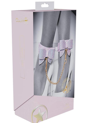 Ouch! Paris Collection Leg Cuffs - Pink