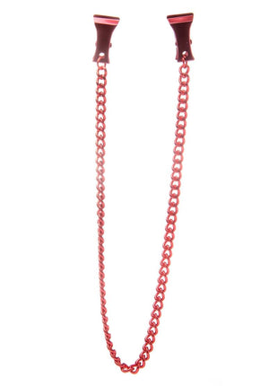 Ouch! Pinch Nipple Clamps - Red