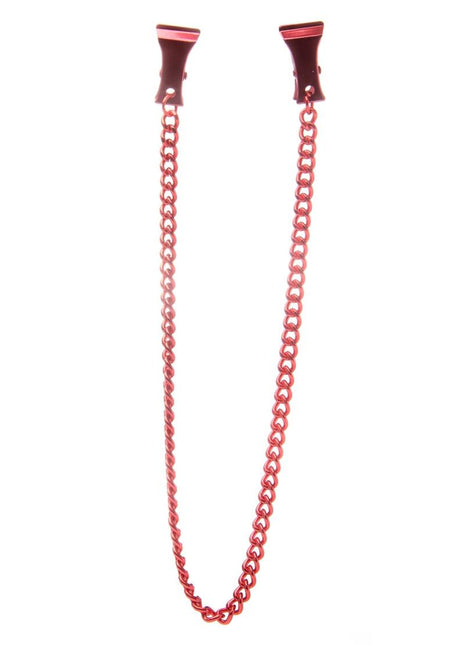 Ouch! Pinch Nipple Clamps - Red