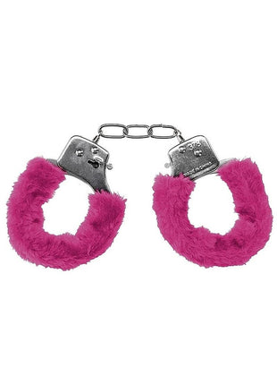 Ouch! Pleasure Handcuffs Furry - Pink