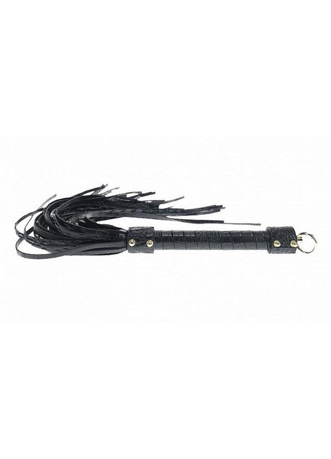 Ouch! Rome Collection Flogger - Black