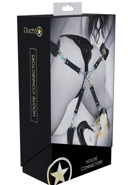 Ouch! Venice Collection Hogtie Connectors - Black