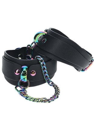 Ouch! Venice Collection Leg Cuffs - Black