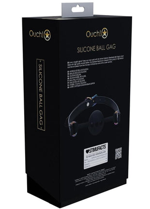 Ouch! Venice Collection Silicone Ball Gag