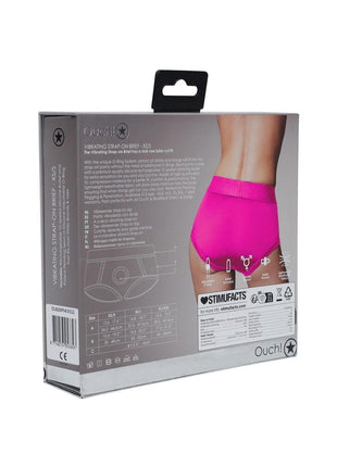 Ouch! Vibrating Strap-On Brief Rechargeable