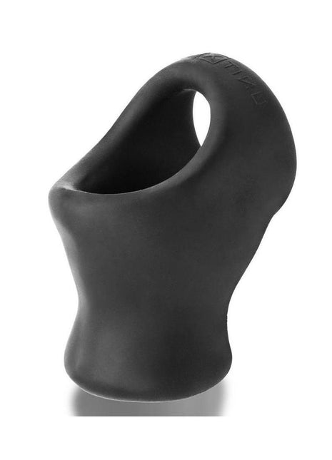 Oxballs Atomic Jock Unit-X Cock Ring and Ball Stretcher Night Edition - Black