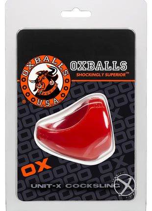 Oxballs Atomic Jock Unit-X Cock Sling - Red