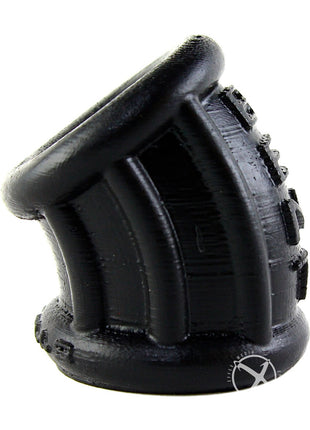 Oxballs Bent-1 Silicone Curved Ball Stretcher - Black - 2.25in