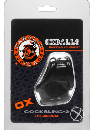 Oxballs Cocksling-2 Cock and Ball Ring - Black
