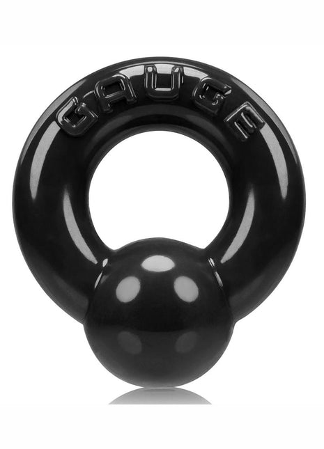 Oxballs Gauge Super Flex Cock Ring - Black