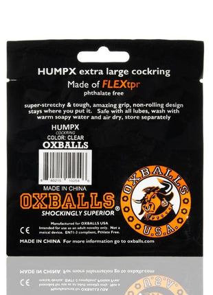 Oxballs Humpx Silicone Cock Ring