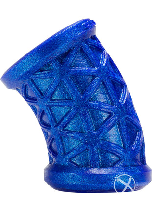 Oxballs Morph Curved Silicone Ball Stretcher - Blue