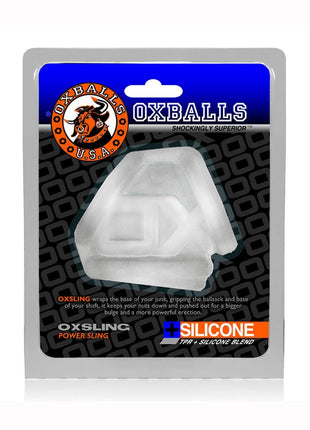 Oxballs Oxsling Silicone Blend Power Sling - Frost