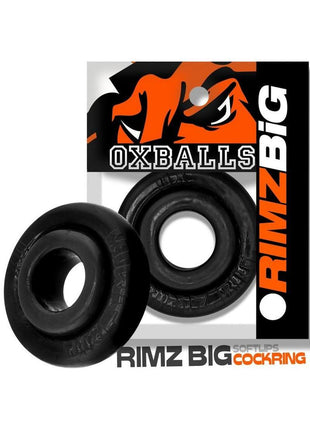 Oxballs Rimz Big Single Cock Ring - Black