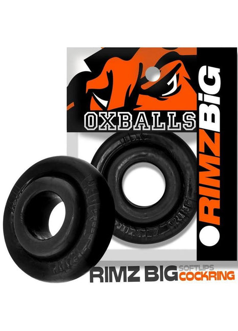 Oxballs Rimz Big Single Cock Ring - Black