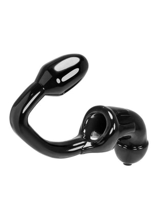Oxballs Tailpipe Chastity Cock Lock with Butt Plug