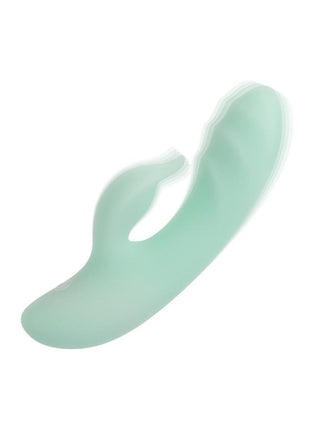Pacifica Polynesia Rechargeable Silicone Dual Vibrator - Teal