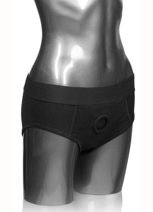 Packer Gear Brief Harness - Black - XLarge/XXLarge