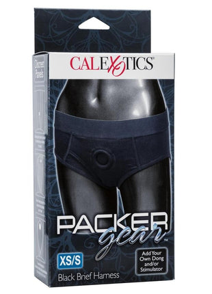 Packer Gear Brief Harness - Xs - Black - Small