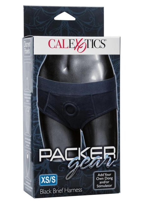 Packer Gear Brief Harness - Xs - Black - Small