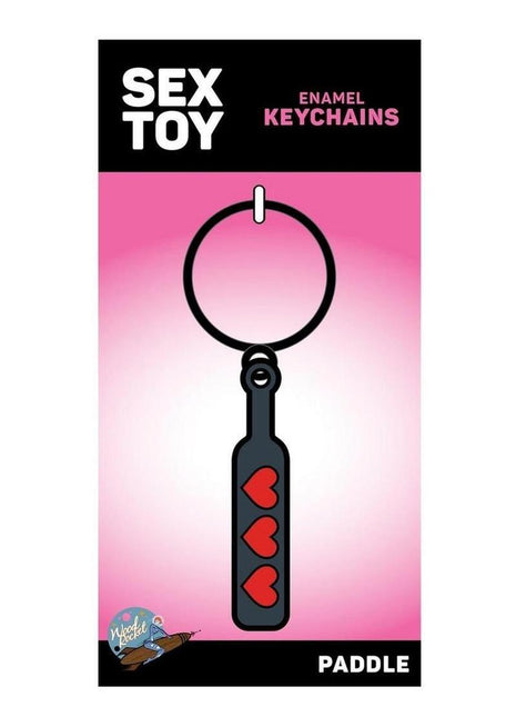 Paddle Hearts Keychain
