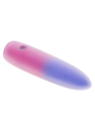Paradise Rechargeable Silicone Bullet Vibrator - Pink/Purple