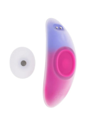Paradise Rechargeable Silicone Panty Vibe - Pink/Purple