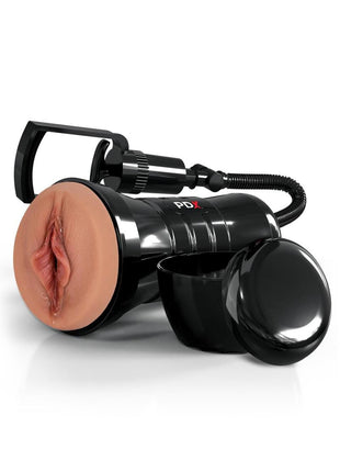 Pdx Extreme Wet Pussies Super Sucker XXL Stroker - Pussy - Caramel - XXLarge