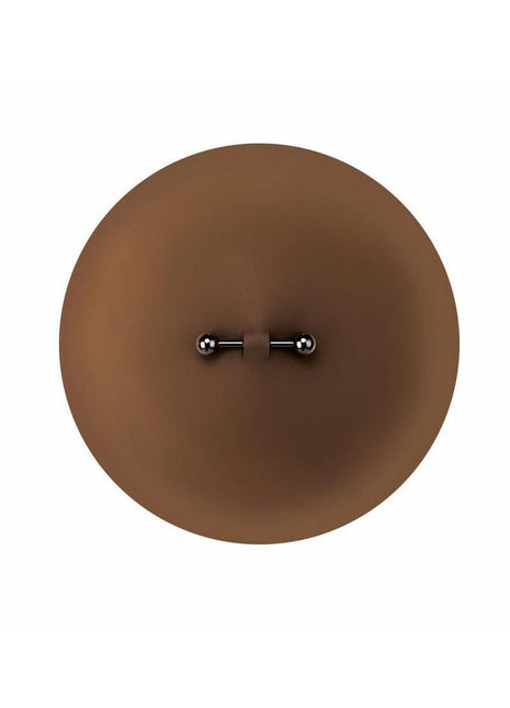 Peekaboo Silicone Pierced Nipple Covers - Chocolate