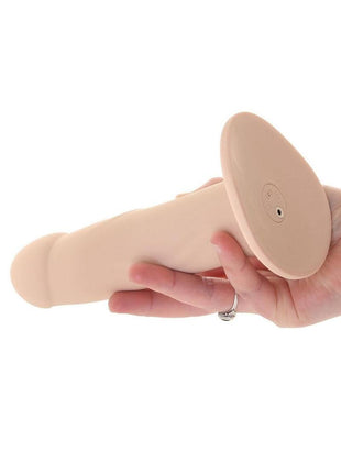 Pegasus Realistic Silicone Rechargeable Dildo with Remote Control and Adjustable Harness