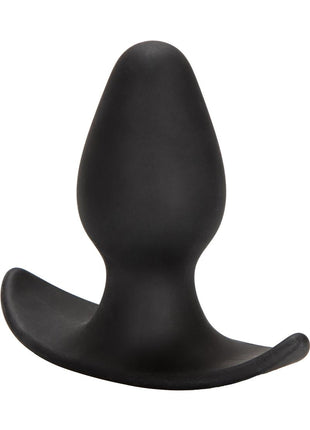 Perfect Plug Silicone Anal Plug - Black - 3.5in