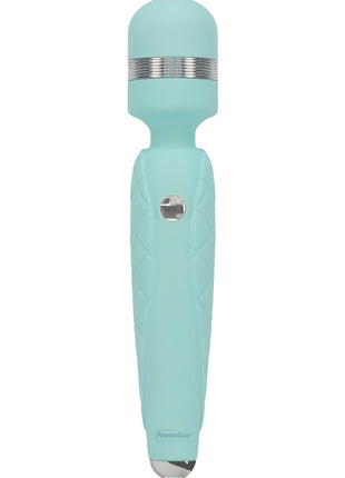 Pillow Talk Cheeky Silicone Rechargeable Wand Massager - Teal