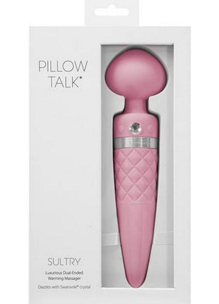 Pillow Talk Sultry Warming Wand Massager - Pink