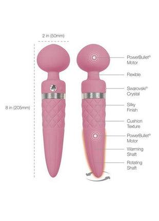 Pillow Talk Sultry Warming Wand Massager